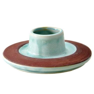 Imagem de Synvox Porta-Fósforos De Cerâmica Vintage E Acendedor, Isqueiro Fósforo Feito À Mão Com Potes Fofos Para Cozinha, Quarto Banheiro, Presentes Decorativos Em Prateleiras Ou Bancadas