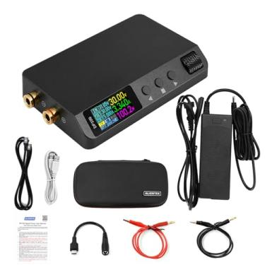 Imagem de ALIENTEK Fonte De Alimentação Dc Variável Dp100, Bancada 30 V 5 A, Display Digital Ajustável, Mini Interruptor Regulador Tensão Laboratório Portátil 100 W (Dp100-1-C2C-32 V)