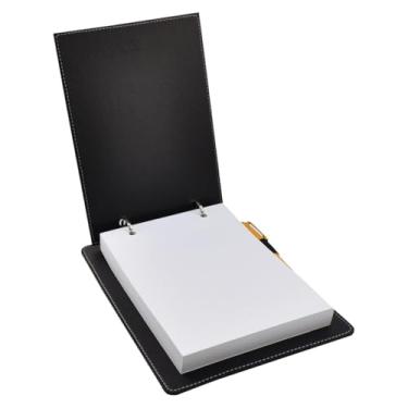 Imagem de Porta Bloco de Rascunho BERLIM em Couro (Preto)
