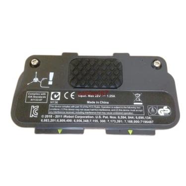 Imagem de caSino187 Compatível Roomba 700 800 900 tampa de bateria inferior preta 760 770 780 790 870 880 805 substituição para irobot