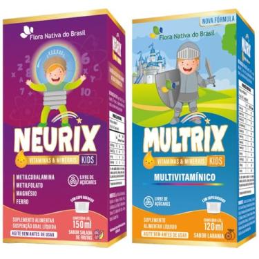 Imagem de KIT NEURIX + MULTRIX - Flora Nativa (150ml, Salada de Frutas)