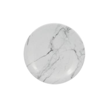 Imagem de Prato Sobremesa 19 cm Porcelana Schmidt - Dec. Mármore Cinza 2343, 234
