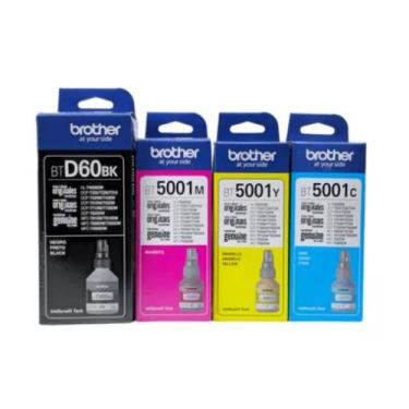 Imagem de Kit Tinta Br T4500w T510w T820w T420w Hl-t4000 - REFIL BR