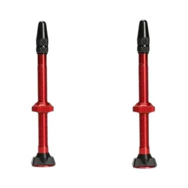 Imagem de Hastes De Válvula Presta De Alumínio De 40/60mm, 2 Peças, Núcleo Remov