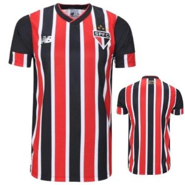 Imagem de Camisa São Paulo 24 25 Tricolor New balance original, Vermelho, GG