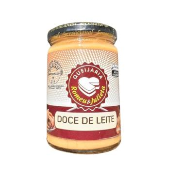 Imagem de Doce de Leite Cremoso Artesanal, 410g, Textura Suave e Brilhante, Pote de Vidro