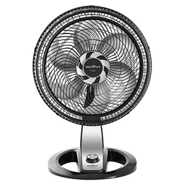 Imagem de Ventilador Britânia, BVT410P Turbo, Preto, 127v, 47cm, Hélice de 6 pás, Classificação energética A, Super Silencioso, 3 velocidades , Potência 155W