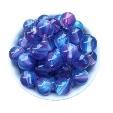 Imagem de Xeahung 100 peças de contas de cristal acrílico coloridas redondas de 12 mm suprimentos de artesanato miçangas pingentes para fazer joias pulseiras colar adultos miçangas projetos de artesanato DIY