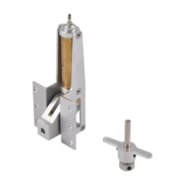 Imagem de Dynwave Conjunto de de pouso retrátil a ar para aeromodelo RC, peças leves de metal para modificação DIY, compatível com aviões de 4 a 5 kg.