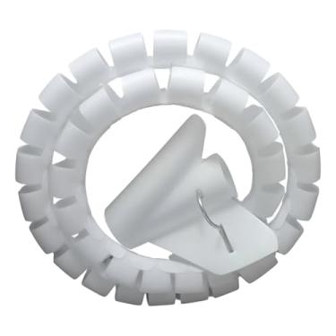 Imagem de Organizador de Fios e Cabos com Aplicador 20mmx1m - Branca