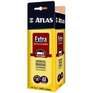 Imagem de Rolo de Lã Atlas 322 23cm Manta Pintura Lisa Profissional