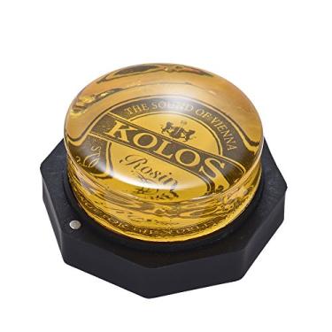 Imagem de Rosin Colophony de Baixa Amarelo Alta Classe Transparente Arredondado Universal para Instrumento Musical Corda com Arco Violino Viola Violoncelo Erhu - Viscosidade Boa Fricção Som Puro Claro Fácil Ade