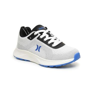 Imagem de Hurley Tênis infantil leve com cadarço – tênis de corrida e brincadeiras para meninos e meninas com malha respirável, palmilha acolchoada e tração durável – Tênis esportivo diário para escola