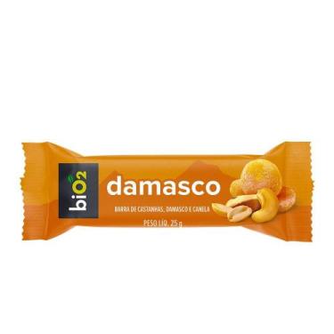 Imagem de Barra de Castanha, Damasco e Canela biO2 25g