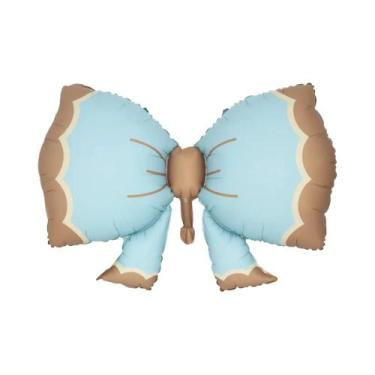 Imagem de Balão 3D Coração Urso Amor Acabamento Fosco Decoração De Casamento Ani