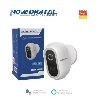 Imagem de Camera De Segurança Inteligente Com Bateria Compativel com Alexa Googl