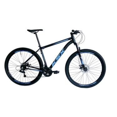 Imagem de Bicicleta bike aro 29 mtb alumínio ksx sd7 21v marchas freio a disco, 