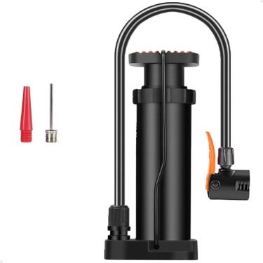 Imagem de Bomba de Ar 2 Bicos Lorben com Pedal para Encher Pneu GT6357-Unissex