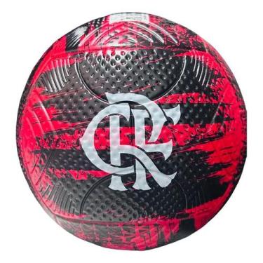 Imagem de Bola De Futebol Campo Flamengo Oficial Pu Soft Texturizada