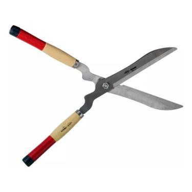 Imagem de Tesoura Cortar Grama Profissional Aço Carbono 12pol Corneta