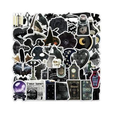 Imagem de Adesivos De Bruxa Gótica De Terror À Prova D'água Para Skate, Capacete