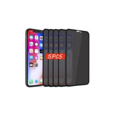 Imagem de 5UN Películas Frontal Fosca Privacidade 9D Para Iphone 16 Pro Max - LX