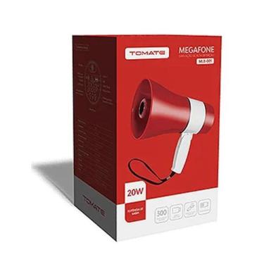 Imagem de Megafone Recarregável 20W Tomate MLB-001 - Amplificação Eficiente para