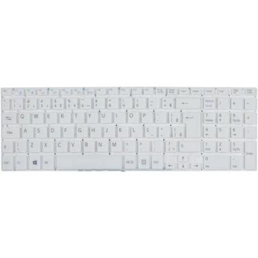 Imagem de Teclado para Notebook Sony Vaio SVF15N17cxs - BestBattery, Branco
