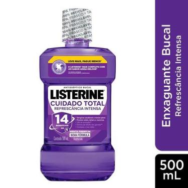 Imagem de Enxaguante Antisséptico Bucal Listerine Cuidado Total Refrescância Int