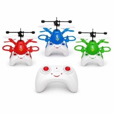 Imagem de Brinquedo Drone Infantil Controle Remoto Wi Fi Voa Verdade - ArkToys