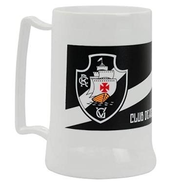 Imagem de Caneca Branca Gel Isolante Térmico 400ml - Vasco
