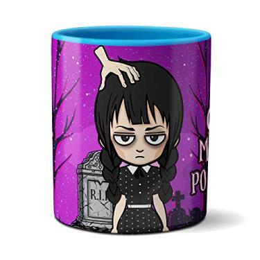 Imagem de Caneca Não Há Mal Que Sempre Dure Mas Com Uma Mãozinha Pode Durar (Azul)