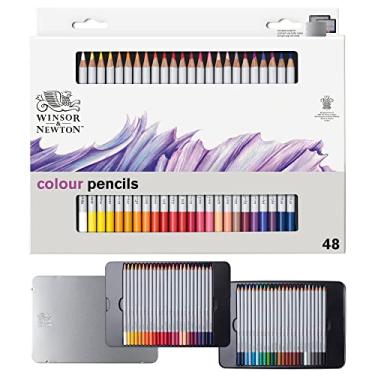 Imagem de Winsor & Newton Lápis artísticos Studio Collection, lápis de cor, conjunto de 48