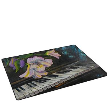 ColourLife Tapetes de área leve e macio tapete de piano musical para  crianças, sala de jogos, piso de madeira, sala de estar, 203 x 147 cm em  Promoção é no Buscapé