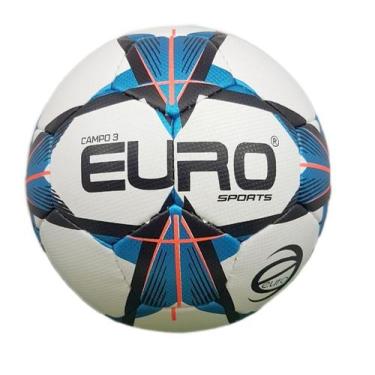 Bola Euro Futebol Campo Futuro Amarela e Preta - Único no Shoptime