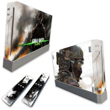 Imagem de Skin Compatível Nintendo Wii Adesivo - Call Of Duty Modern Warfare 3 -