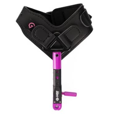 Imagem de LWANO Gatilho de liberação de arco composto para arco e flecha (roxo)