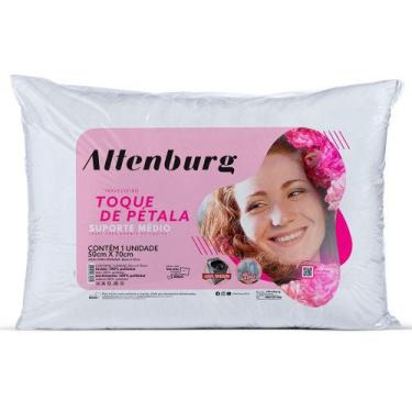 Imagem de Travesseiro Suporte Médio Toque de Pétala - Altenburg
