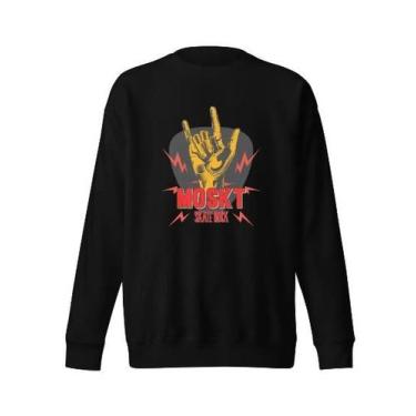 Imagem de Moletom Moskt  skate logo, Preto, GG