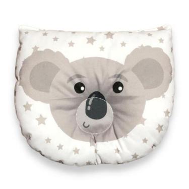 Imagem de Travesseiro de Bebê Anatômico Coala Cinza - Miguel Baby