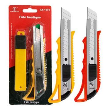 Imagem de Estilete Profissional Doméstico Com Refil - kapbom