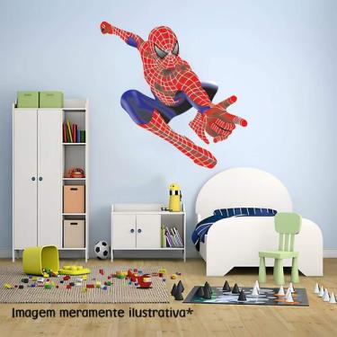 Imagem de Adesivo de Parede Homem Aranha Mod25 - Lojinha da Luc Adesivos