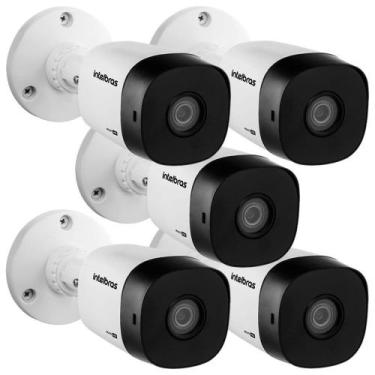 Imagem de Kit com 5 Unidades de Câmeras bullet Intelbras Vhc 1120 B Hd 720p