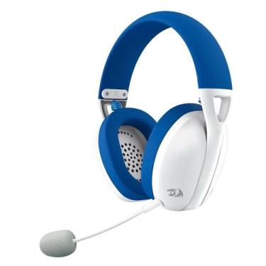 Imagem de Headset Gamer Redragon Ire Pro H848 Bluetooth Wireless, azul