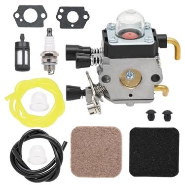 Imagem de FitBest Carburador FS85 para Stihl FS72 FS74 FS75 FS76 FS80 FS80R FS85R FS85RX FS85T HS72 HS74 HS75 HS76 HS80 HS85 FC75 FC85 HT70 HT75 KM80 KM80 Escova M85R cortador Weedeater substitui C1Q-S186