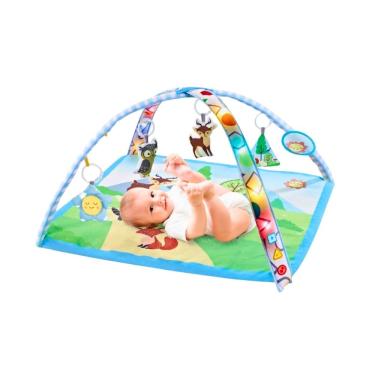 Imagem de Tapete de Atividades Bebê Com Luz Musical Florest Maxi Baby