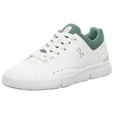 Imagem de On Tênis feminino The Roger Advantage, Branco, verde, 5