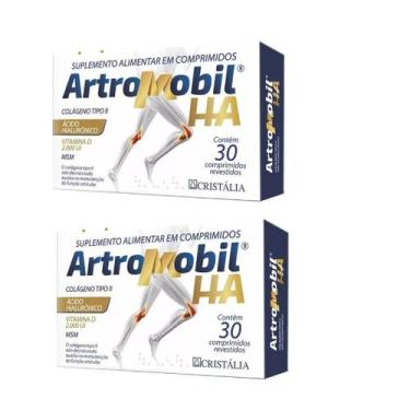 Imagem de Kit 02 Suplemento Artromobil Ha 30 Comprimidos - Cristália