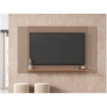 Imagem de Painel para TV até 65 Caemmun Mondrian, Suede e Freijó
