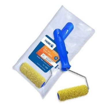 Imagem de Rolo de textura media vinil cabelo de anjo 9cm 1352-100 tigre